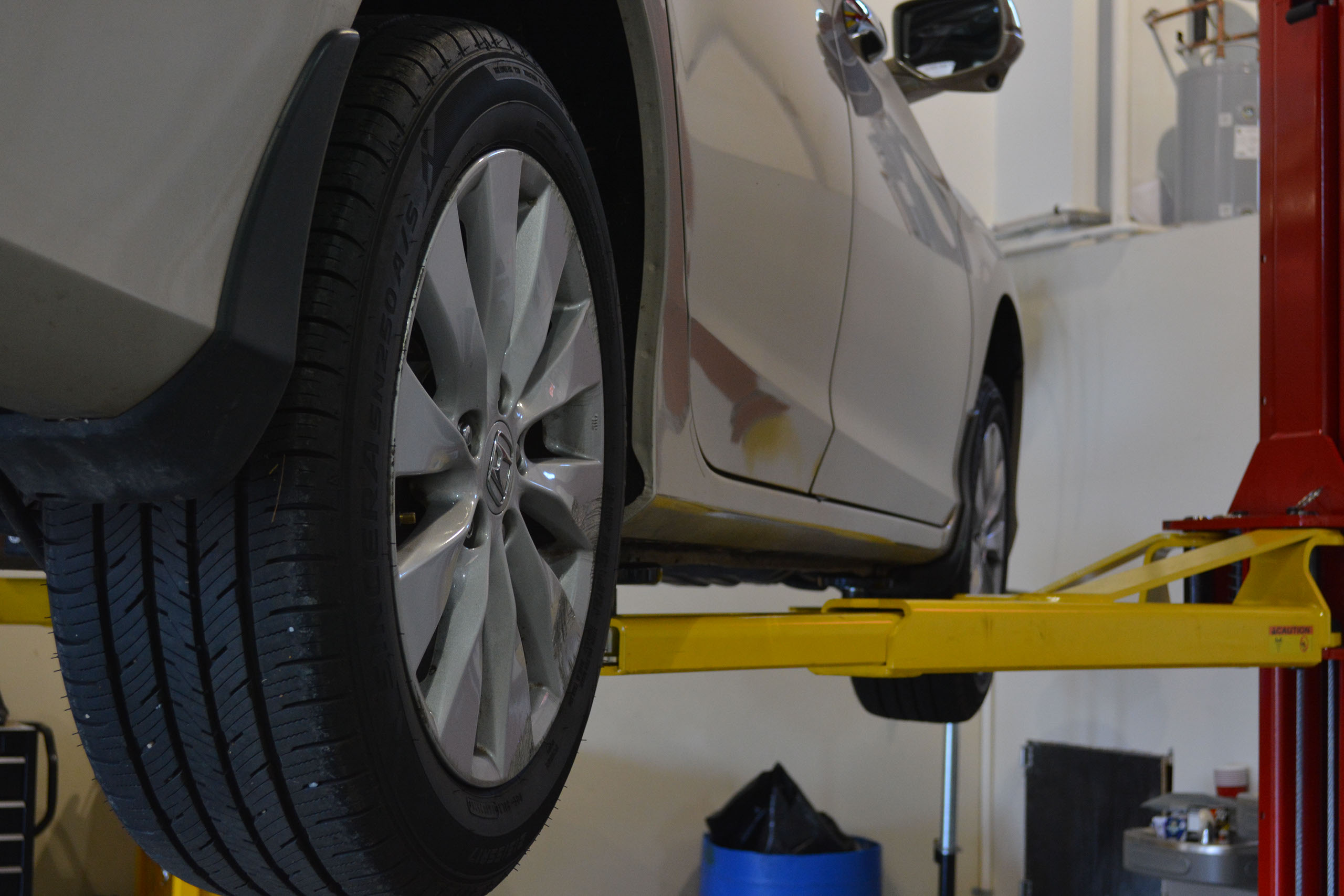 Tire repairs and alignments We do tire repairs and alignments for all makes and model cars